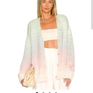 Ombré Cardigan Sweater